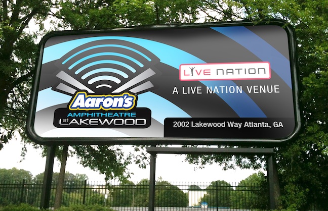 Naming Rights: Sonoma (Calif.) Raceway and Aaron’s Amphitheatre in Atlanta