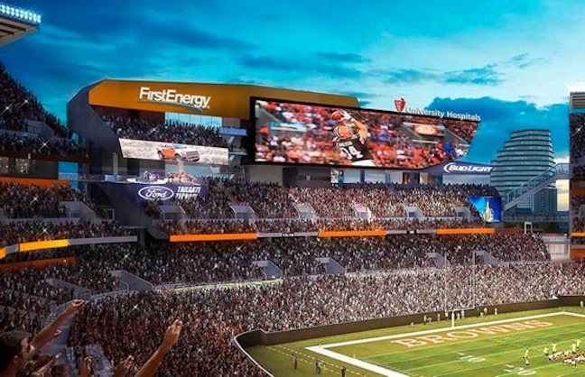 Browns Renovations Focus on Fan Experience