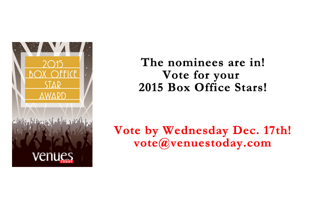 Vote for your 2015 Box Office Stars!