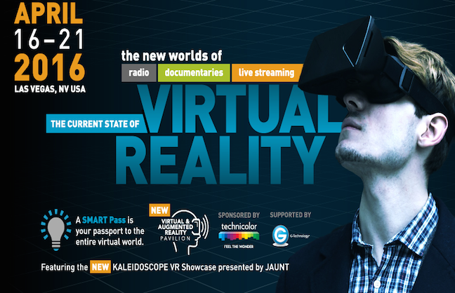 NAB Show to Host VR Showcase