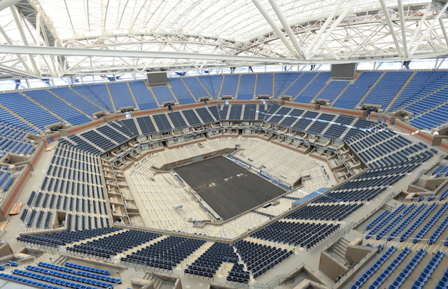 NTC’s $150-million Retractable Roof Ready for US Open