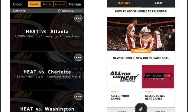 Mobile-only Tickets for Miami Heat