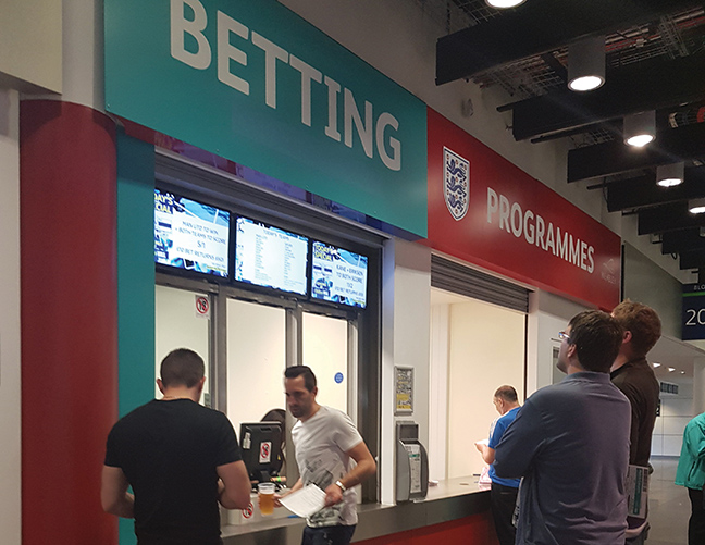 FIRM RUNNING U.K. IN-STADIUM BETTING READY FOR U.S.  ACTION