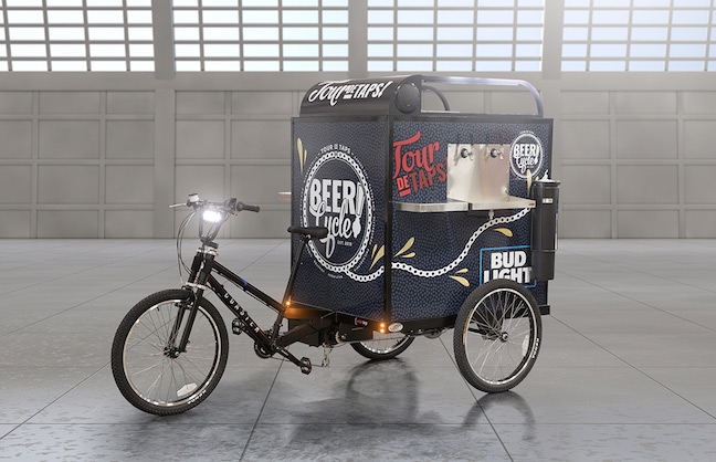 ARAMARK’S BEER CYCLES BRING THE BREW TO YOU