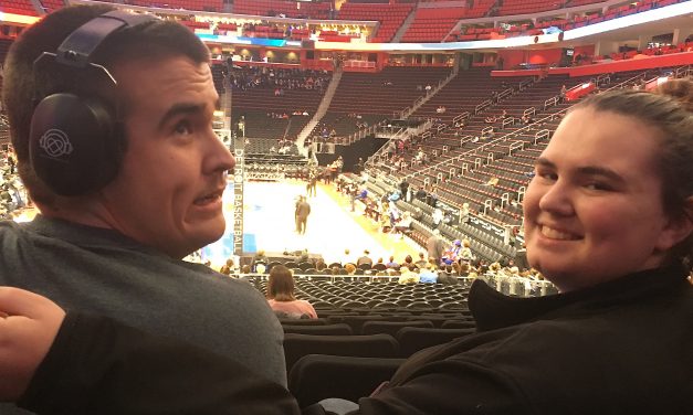 Autistic Teen Feels Included at Pistons Game