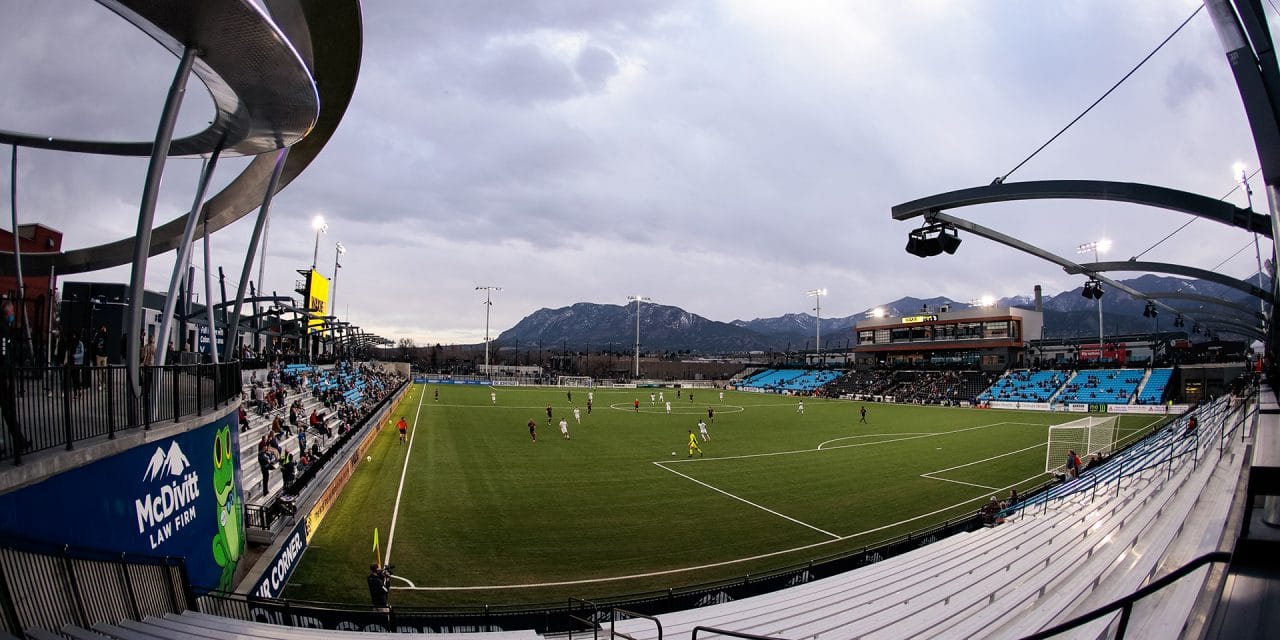 Colorado Springs Soccer Stadium Debuts