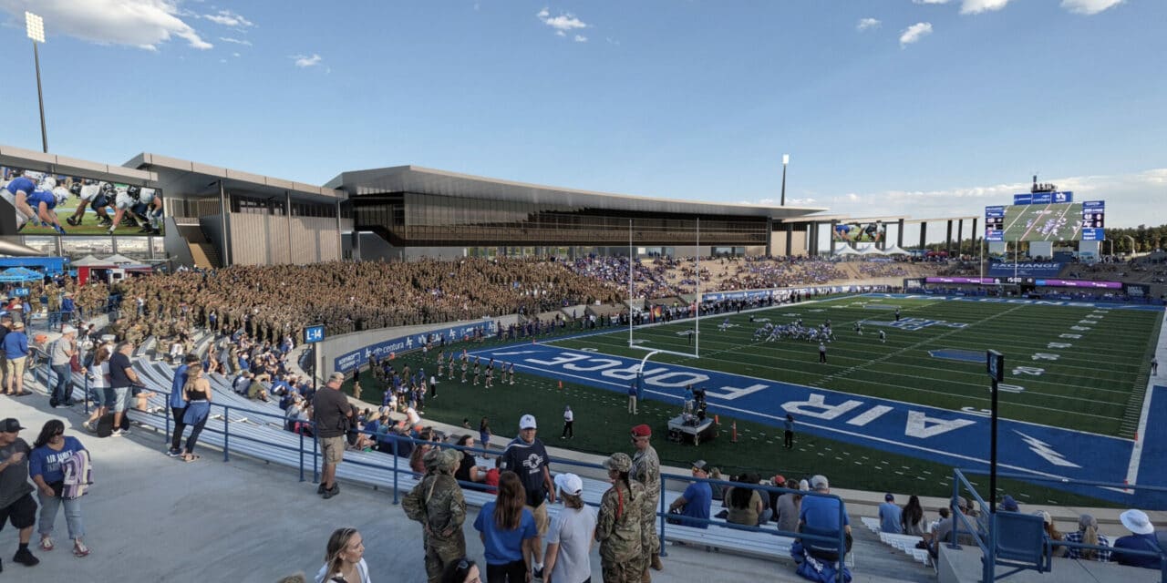 Air Force Academy targets late 2022 to build newest stadium upgrades