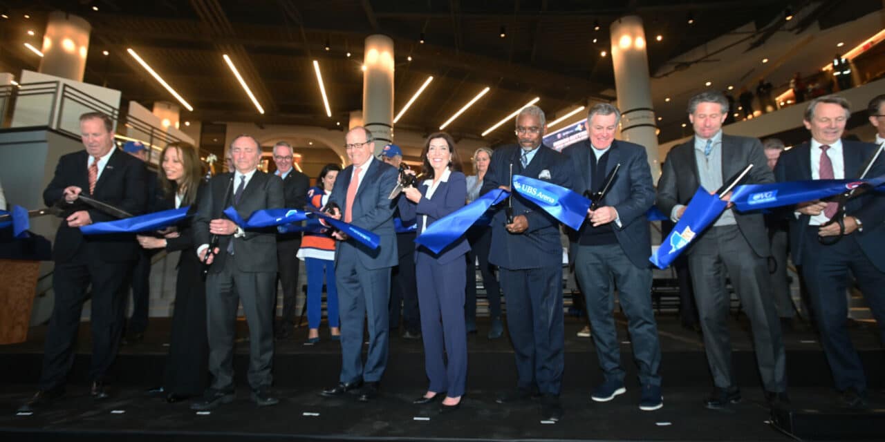 Jubilant UBS Arena Ribbon-Cutting Ceremony A Long Time Coming For Islanders