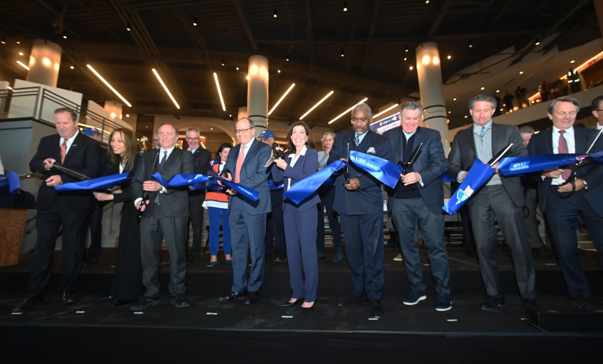 Jubilant UBS Arena Ribbon- Cutting Ceremony A Long Time Coming For Islanders