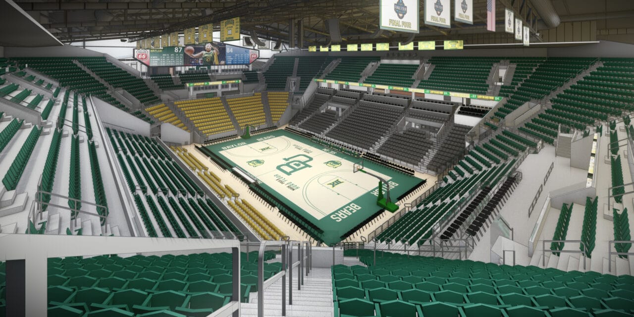 Baylor’s new arena “contemporary fieldhouse”