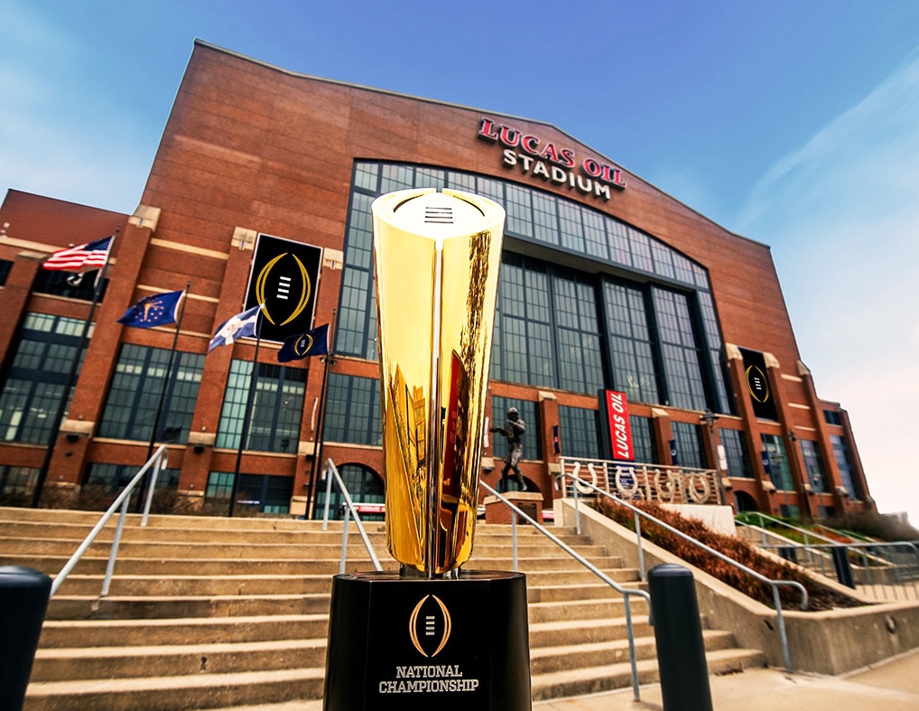 Game Time at Lucas Oil Stadium Editorial Stock Photo - Image of