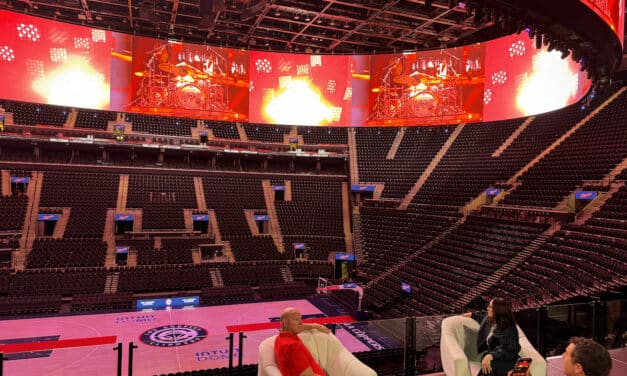 Ballmer Unveils New Intuit Dome Video Board